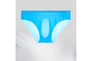 Men's Seamless Boxer Briefs - Ice Sliky Fiber, Ultra-Thin Quick-Dry Breathable Underwear, 3D Contour Design