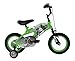 Kawasaki Monocoque Kid's Bike, 12 inch Wheels, 8 inch Frame, Boy's Bike, Green
