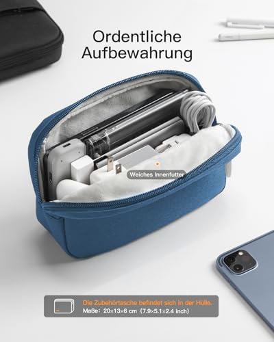 360° Schutz Laptoptasche, Kompatibel mit 13 Zoll MacBook Air/Pro