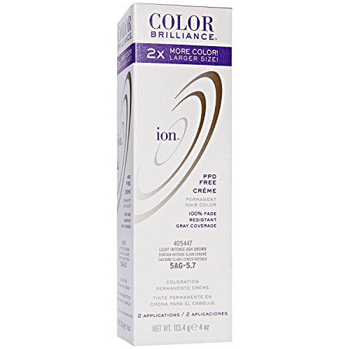 5AG Light Intense Ash Brown Permanent Creme Hair Color