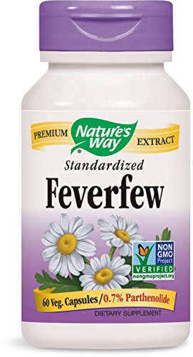 Nature's Way Feverfew, 60 Capsules (Pack of 2)