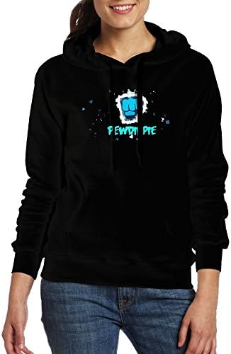 LYFSQBM Women's Pewdiepie Fist Slim Fit Popular Hooded Sweatshirt