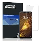 Xiaomi Poco F1 Screen Protector, TopACE Xiaomi Poco F1 Tempered Glass 9H Hardness [Case Friendly][Anti-Scratch][Bubble Free] for Xiaomi Poco F1 / Xiaomi Pocophone F1 (2 Pack)