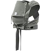 Stokke Limas Carrier, Glacier Green (OCS) - Newborn Half-Buckle Baby Carrier - Three Carrying Options - Safe from Birth &amp; Up to 33 lbs