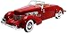 Auto World AMM1014 1937 Cord 12 Convertible red 1:18 scale die cast metal replica