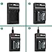 LP-E8 Usb Charger OAproda New Generation High Efficient Micro USB Battery Charger for Canon LPE8, EOS 700D, Rebel T2i, T3i, T4i,T5i, Kiss X5 Camera, LC-E8E Charger [More Slim-Less Weight-Fast Charge]