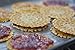 Reko Pizzelle Authentic Italian Style Waffle Cookie Sampler: 1 Pack Each Anise, Dark Chocolate, Dulce de Leche, Vanilla