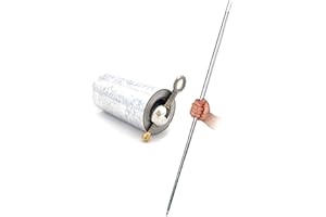 WSNMING 59" Magician Metal Appearing Cane with Free Gloves and Video Tutorial Stage Close-up Magic Tricks