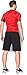 Under Armour Men's HeatGear Armour Printed Short Sleeve Compression Shirt, Rocket Red (984)/Black, Large