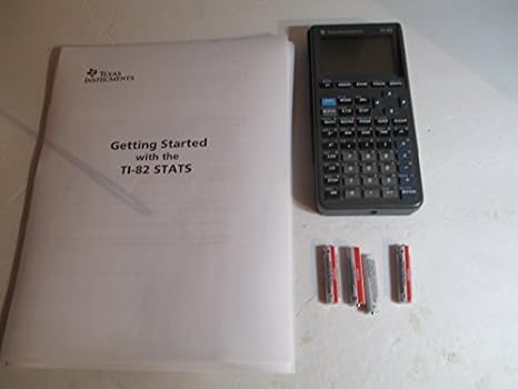 Texas instruments ti82 stats manual Texas instruments ti82 stats manual