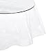 Carnation Home Fashions C-RD Round Vinyl Tablecloth Protector, 70