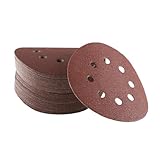 Bosch SR5R105 50-Piece 100 Grit 5 In. 8 Hole Hook-And-Loop Sanding Discs