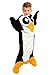 Fin Fun Penguin Wearable Hooded Blanket for Kids - Kids Wearable Blanket Hoodie - Super Soft Polyester Snuggie, Cozy Blanket with Realistic Animal Details for Boys & Girls