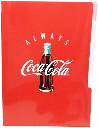 コカコーラ ファイル 5インデックスa4クリアファイル Red カミオジャパン 文具 グッズ 選択 通販 キャラクター