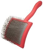 Chris Christensen Long Pin Slicker Brush, Large, Coral