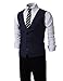 H2H Mens Formal Slim Fit Premium Business Dress Suit Lightweight Vests Navy US L/Asia XL (CMOV032)