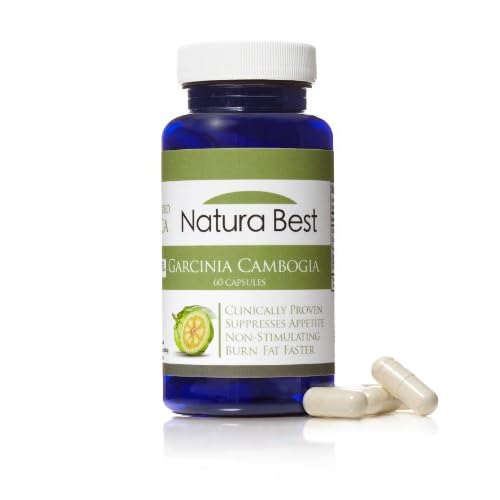 Garcinia Cambogia - NaturaBest - 100% PURE Garcinia, 60 1000mg Capsules image