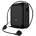 Voice Amplifier with Lapel Mic/Microphone Headset-18W IPX5 Waterproof Megaphone Speaker Pa System, Bluetooth 5.0 Portable Microphone and Speaker for Teachers Elderly Tour Guide 800