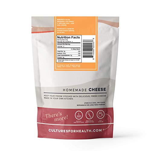 Cultures for Health Mesophilic Cheese Starter Culture Cream Cheese