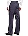 Lee Men's Comfort Waist Custom Relaxed Fit Flat Front Pant, New Navy, 36W x 34L