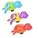 Buytra 3 Pieces Bath Toys Wind Up Swimming Turtle Animal Tub Pool Toy Set for Kids, Random Colors