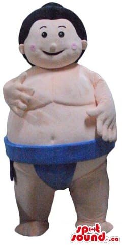 Amazon ハッピー相撲少年spotsoundマスコットカナダコスチュームキャラクター仮装 コスプレ 仮装 通販