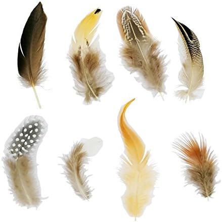 8 kinds Dream Catcher Art Feather Assorted Material Total 20pcs -25pcs