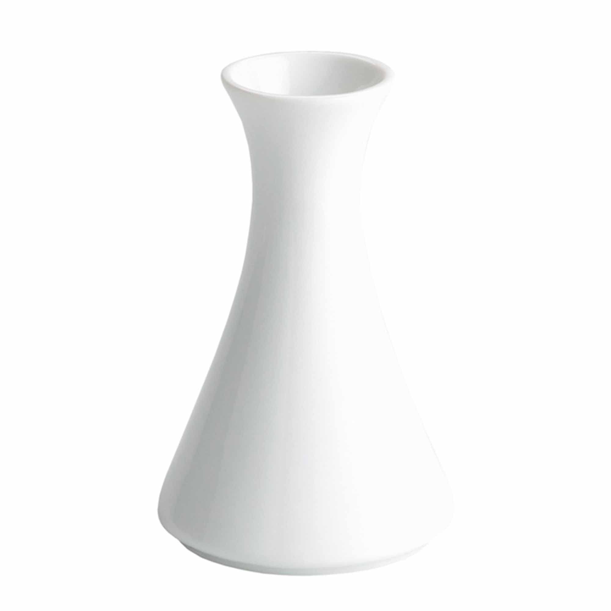 Moonlight Cermaic Vase White 13cm, Single
