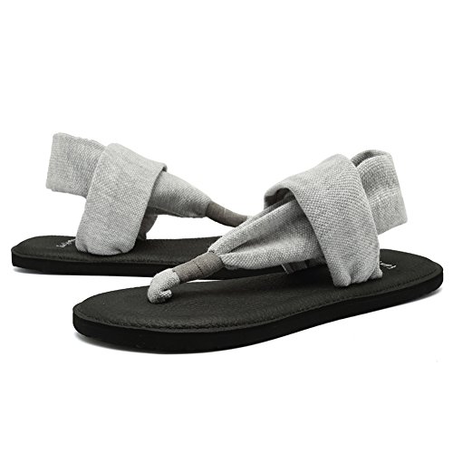 image for CIOR Women Yoga Sandals Flip Flop mat Sling Back Meditation Shoes for 