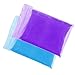 Opret 2 Pack Portable EVA Raincoats for Adults, Reusable Rain Ponchos with Hoods and Sleeves Lightweight Raincoats, Perfect for Outdoor Activities, Blue&Purple