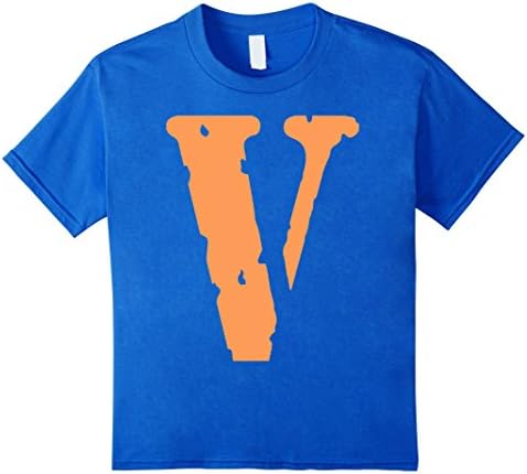Kids Vlone Shirt 12 Royal Blue