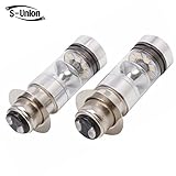 S-Union 2x LED Ice Blue Headlight Bulb 100W 8000K for Yamaha Banshee 350 Big Bear Rhino