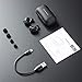 SOUNDPEATS Dual Dynamic Drivers Wireless Earbuds, Bluetooth 5.0 Headphones with Dual Crossovers, APTX Audio CVC Noise Cancellation Built in Mic, in-Ear Earphones with Charging Case, 27 Hours Playtime