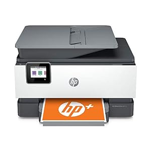 HP OfficeJet Pro 9015e Wireless Color All-in-One Printer with bonus 6 months Instant ink with HP+ (1G5L3A)