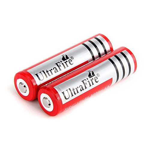 Ultrafire rechargeable 3.7V 18650 3000 mAh Rechargeable Battery (2 Piece)