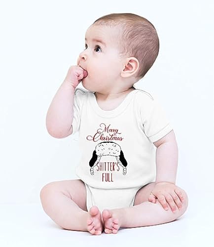 Merry Christmas Shitter's Full Baby Christmas Movie Outfit One