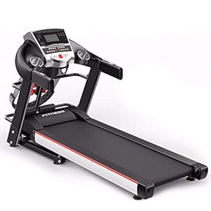 ZTBXQ Sports Gift Professional Electric Treadmill Foldable 580 * 1530mm Big Surface Pulse Belt Loudspeaker up to 130kg Max Speed 12km