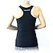 Compression Tank Top Women's Racerback Sleeveless Sports Tee (Black, L)