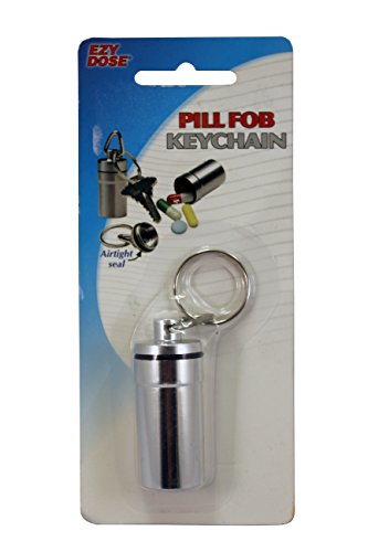 Rite aid pill container, keychain fob 2 containers