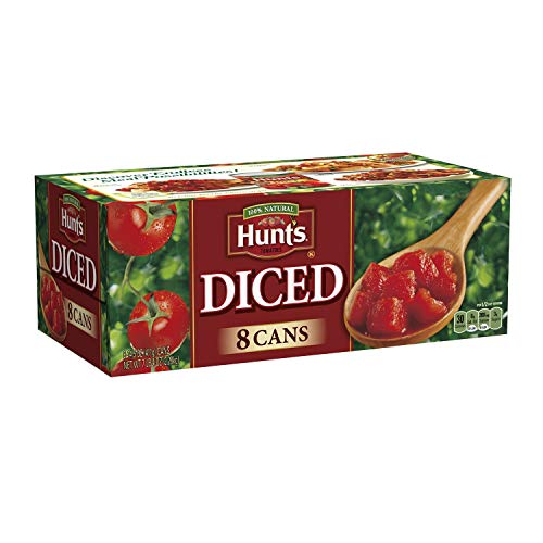 Hunt's Diced Tomatoes 8 cans of 14.5oz Pricepulse