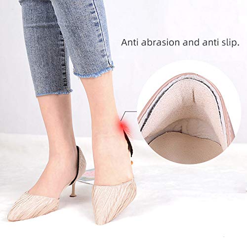 Ion Foot Baths Premium Heel Pads for Shoes Too Big, SelfAdhesive Heel Inserts for Women&Men