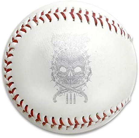 Cidll Motionless-in-White All-American Adult/Youth Cool Baseball for League Play, Practice, Competitions, Gifts, Keepsakes, Arts and Crafts, Trophies, and Autographs