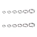 BAIKALBASS Fishing Stainless Steel Split Rings High Strength Solid Snap Ring Loop Metal Double Circle Heavy Duty Lure Tackle Chain Connectors Fishing Tackle 3# 200pcs