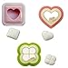 [3 Pieces] iMoreGro Sandwich Cutter, DIY Cookie Cutter Sandwich Toast Bread Mold Maker