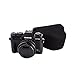 JJC Neoprene Camera Case Pouch for Fuji Fujifilm X-T30/X-T20/X-T10/X-T100/X-A5/X-E3 + XC 15-45mm PZ/XF 35mm f2 R/XF 18mm f2 R Lens And Other Camera & Lens Below 5.0 x 3.3 x 3.3