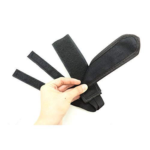 Pomeat Bike Pedal Straps, Bicycle Feet Strap Pedal Straps for Fixed Gear Bike, Black, Red, 2 Pairs