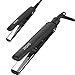 xtava Sleek and Shiny Flat Iron Toolkit (Set of 2 Flat Irons) - Full and Mini Flat Iron Gloss Factor Kit with 1 and ½ Inch Plates - Professional Titanium Hair Straightener for Salon Quality Styling
