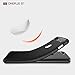OnePlus 5T Case, TopACE Ultra Slim Thin Carbon Fiber Scratch Resistant Shock Absorption Soft TPU Protective Cover for OnePlus 5T (Improved Version) (Black)