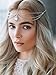 Barogirl Head Chain Wedding Rhinestones Boho Bridal Headpiece for Women