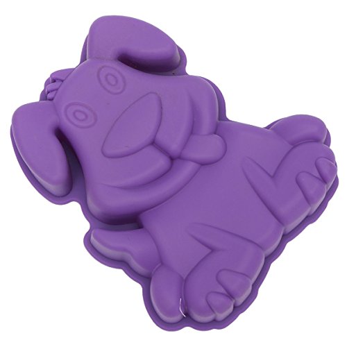 Large Dog Baking Mold - MoldFun Dog Non-stick Silicone Pan Mold for Cake, Muffin, Loaf, Bread, Toast, Mousse, Scone (Random Color) - Thumbnail 3